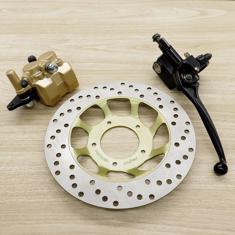 ปั๊มล่าง+ปั๊มบน+จานดิส SONIC SONIC125 NOVA NOVA-RS LS LS125 DASH ชุดปั๊มหน้าเดิม โซนิค ชุดเซ็ท3ชิ้น