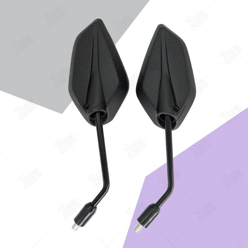 กระจกมอเตอร์ไซค์NAMX/AEROX/MIO125/GT125 กระจกมองข้าง   เอ็นแม็กซ์/แอร็อค/มีโอ125/จีที125 ขายเป็นคู่ สีดำ ชัดเจน คุณภาพดีไม่สั่น