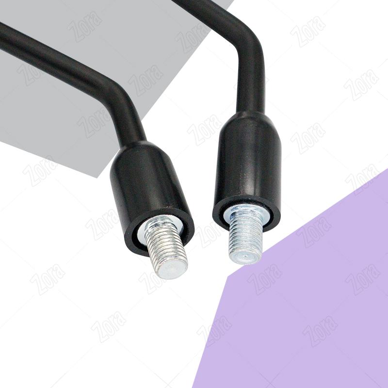 กระจกมอเตอร์ไซค์NAMX/AEROX/MIO125/GT125 กระจกมองข้าง   เอ็นแม็กซ์/แอร็อค/มีโอ125/จีที125 ขายเป็นคู่ สีดำ ชัดเจน คุณภาพดีไม่สั่น