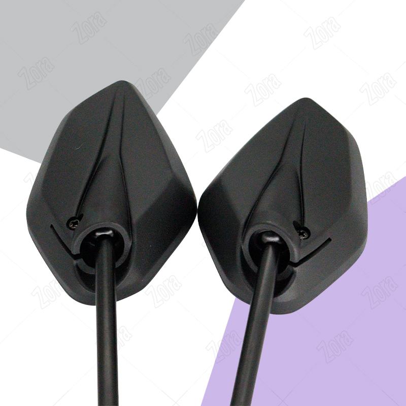 กระจกมอเตอร์ไซค์NAMX/AEROX/MIO125/GT125 กระจกมองข้าง   เอ็นแม็กซ์/แอร็อค/มีโอ125/จีที125 ขายเป็นคู่ สีดำ ชัดเจน คุณภาพดีไม่สั่น