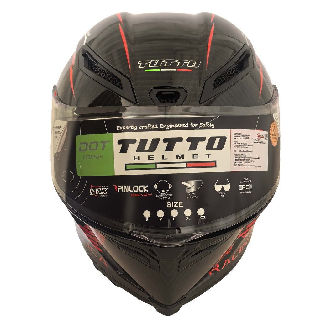 TUTTO K6 หมวกกันน็อค 2026 สีพิเศษจำกัด ออฟชั่นครบ แถมชิวหน้าฟรี