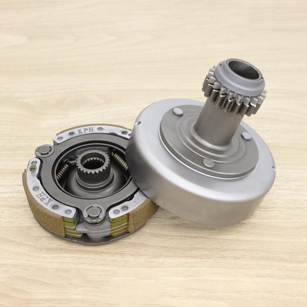Clutch assembly + 3-shoe clutch WAVE125 S/R/I, Dream125, clutch lining (KPH code)
