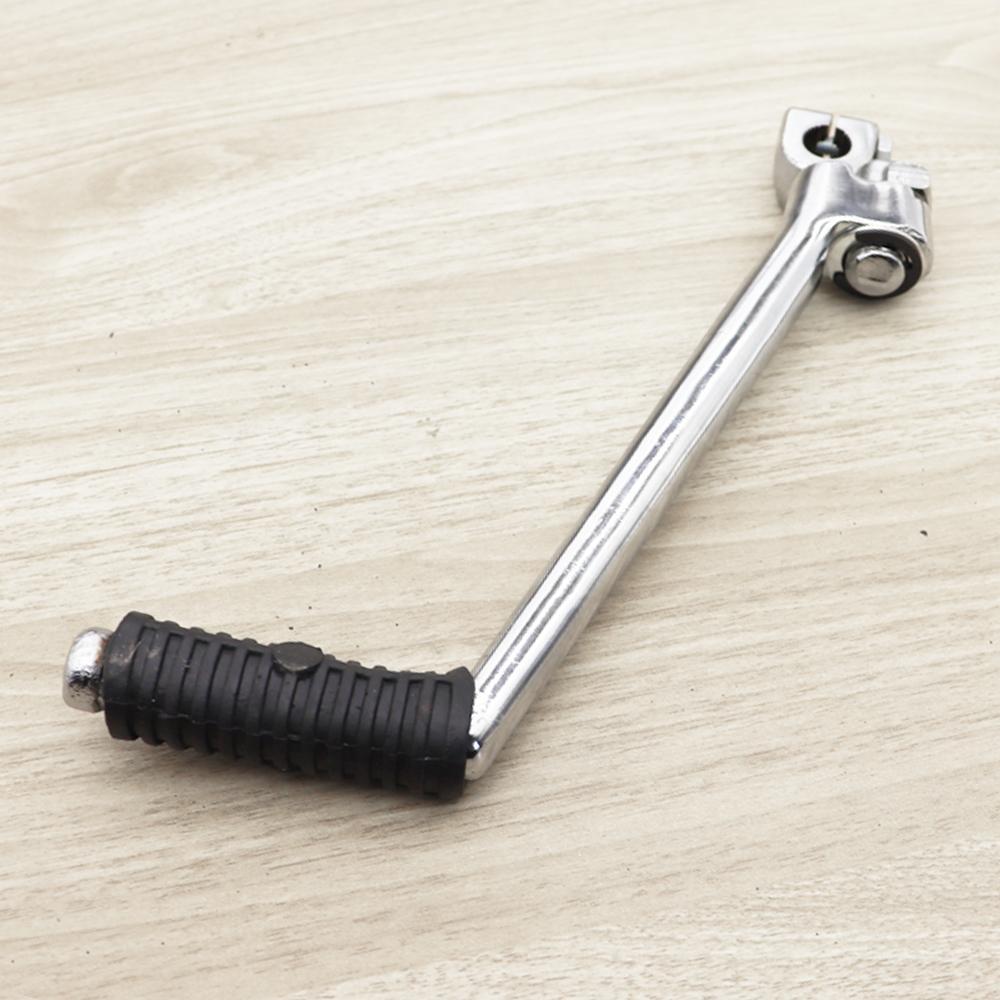 Kick starter + nut for Spark/Spark-Z; Spark kick starter; X-1/Alfa-new/Fresh kick starter; chrome-plated Spark kick starter.
