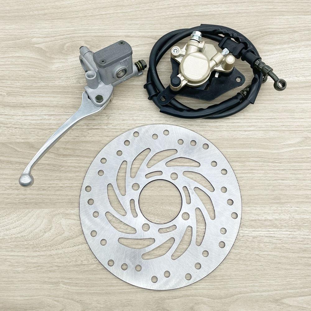 5-Piece Value Set: Front Shock Absorber Kit for Wave 110i/Wave 125i, OEM Front Disc Brake, Brake Line, Bottom Pump, and Top Pump for Wave 110i. 125i Disc Brake and Front Pump.
