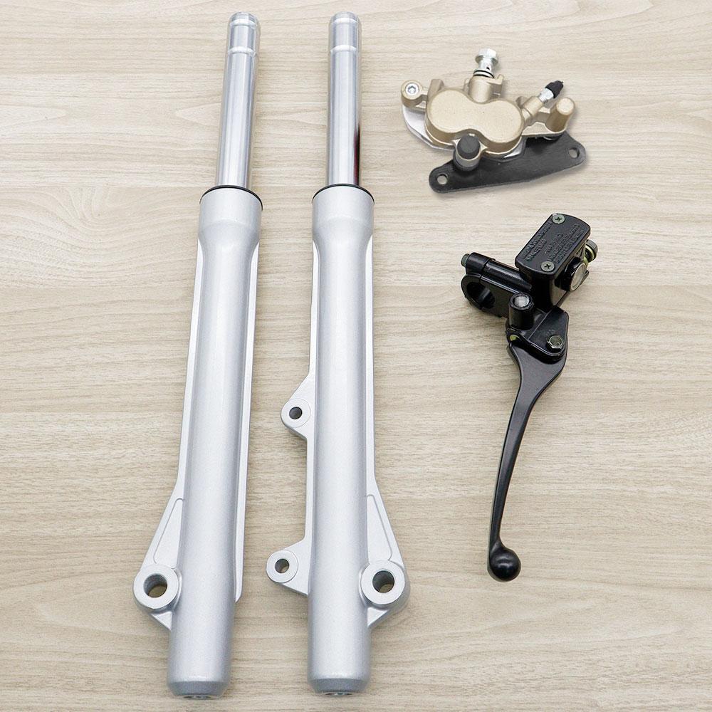 Phuộc trước + đĩa thắng trước Wave 125/Wave 100S, bộ phuộc trước W100/110, heo dầu thắng trước dưới + heo dầu thắng sau W125/R/S/X xe máy
