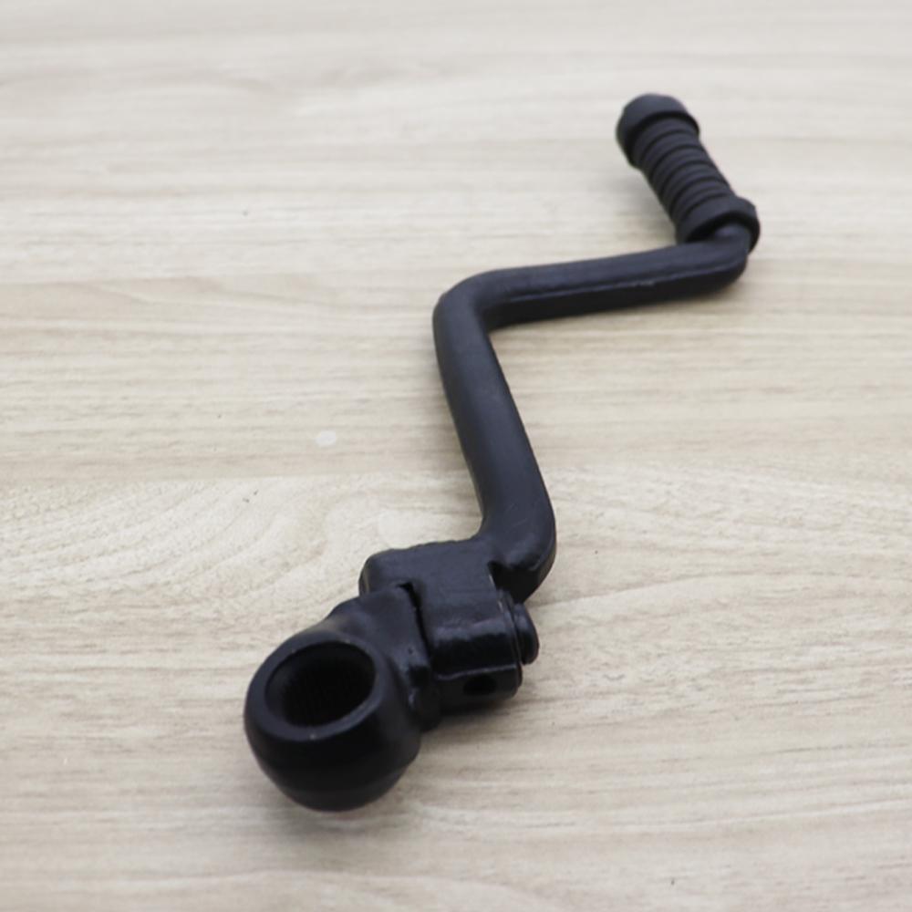 Kick starter lever for JR120/JR, durable, black, strong and secure, good quality.
