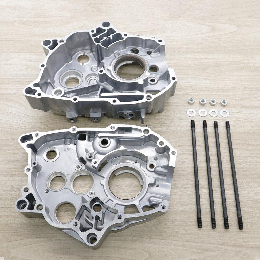 แคร้งเครื่องซ้าย+ขวา เวฟ110i ดรีม110i ซุปเปร์คัพ czi ปี2008-2020 1คู่ รหัสKWW  สตาร์ทมือ