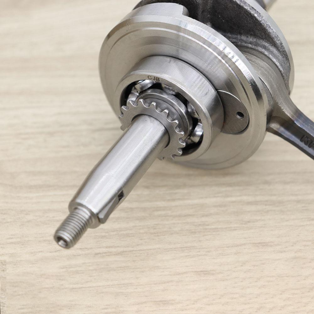 WAVE100 KFM Crankshaft with left and right bearings, original connecting rod. For Wave 100/s/s-ubox/x/z, Dream EX/99/100.