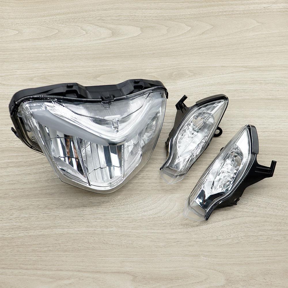 ไฟหน้า+ไฟเลี้ยวหน้า WAVE110i 2019-2021 LED โคมไฟหน้าทั้งชุด