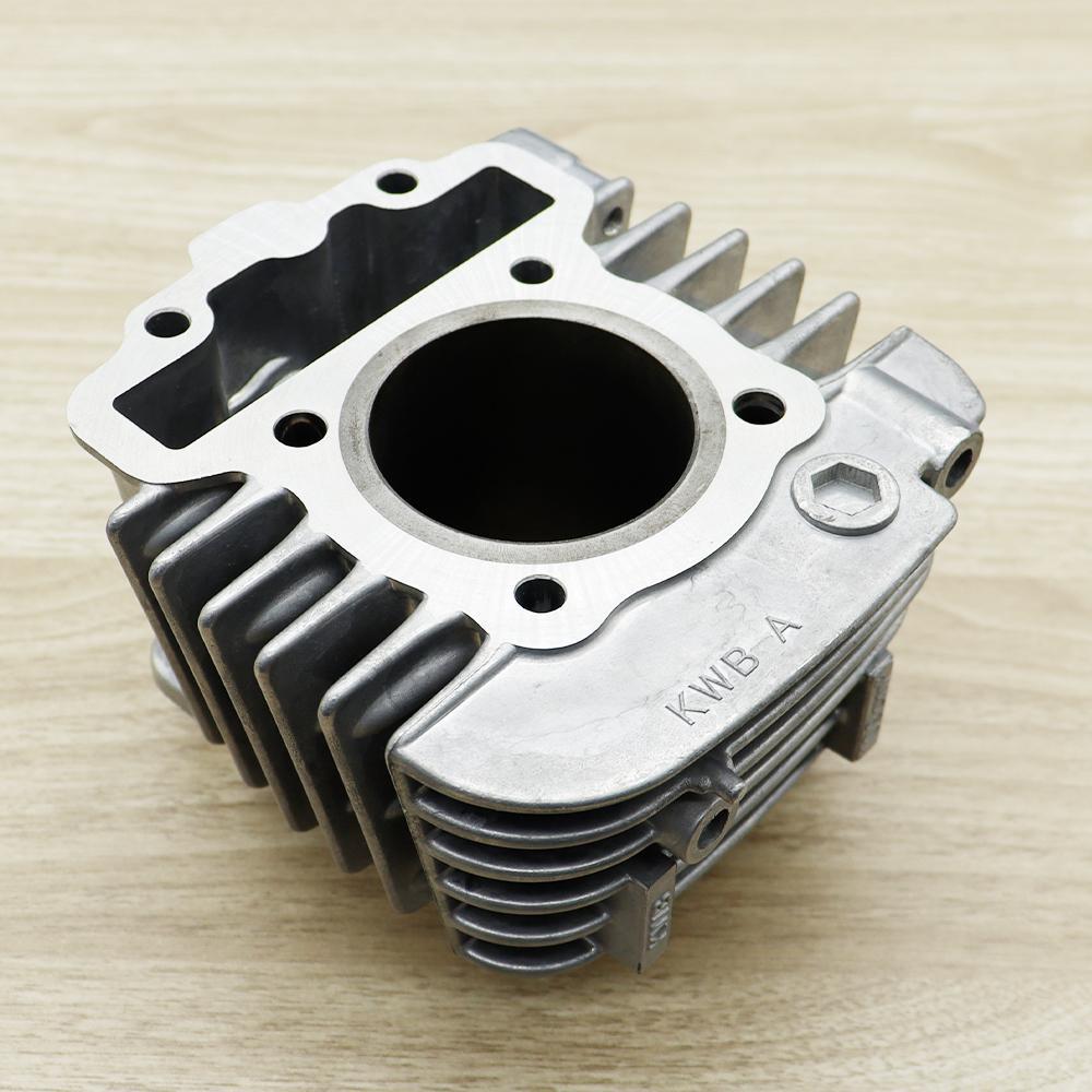 Cylinder block for Wave110i/Dream110i/Dream Supercub/Czi, with STD 50MM piston+piston rings. Wave110i cylinder block, original spare parts, with complete piston and gasket set.