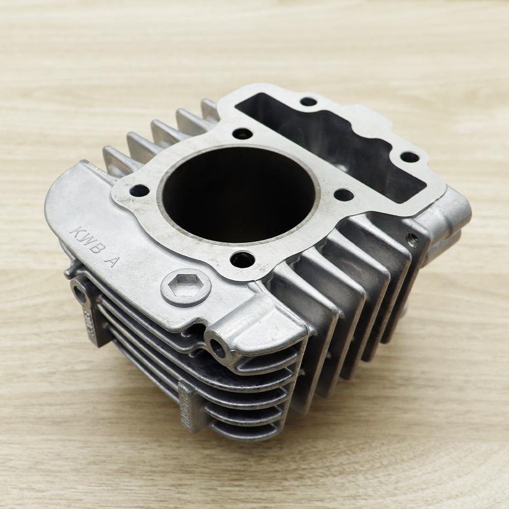 Cylinder block for Wave110i/Dream110i/Dream Supercub/Czi, with 54MM piston+piston rings. Wave110i cylinder block. Aftermarket parts. Gasket with piston kit.