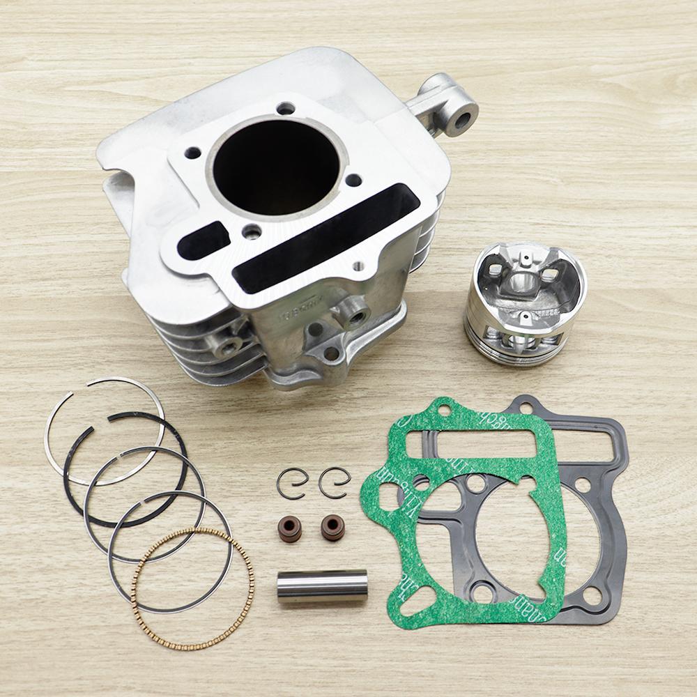 Bộ xi lanh wave110, bộ xi lanh + piston + gioăng + xéc măng mã KFL, xi lanh 110 53mm đã lắp ráp hoàn chỉnh.