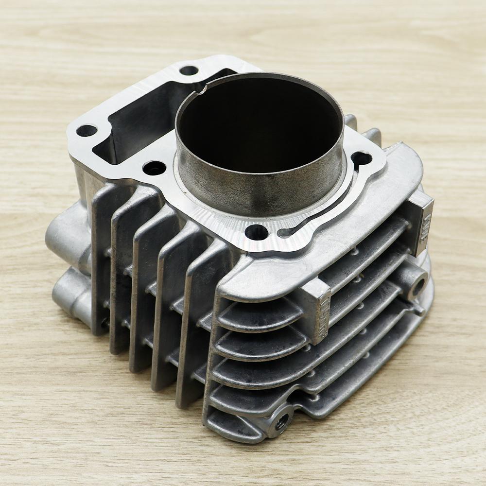 Cylinder block for Wave110i/Dream110i/Dream Supercub/Czi, with 54MM piston+piston rings. Wave110i cylinder block. Aftermarket parts. Gasket with piston kit.
