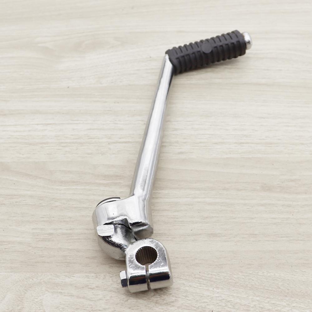 Kick starter + nut for Spark/Spark-Z; Spark kick starter; X-1/Alfa-new/Fresh kick starter; chrome-plated Spark kick starter.