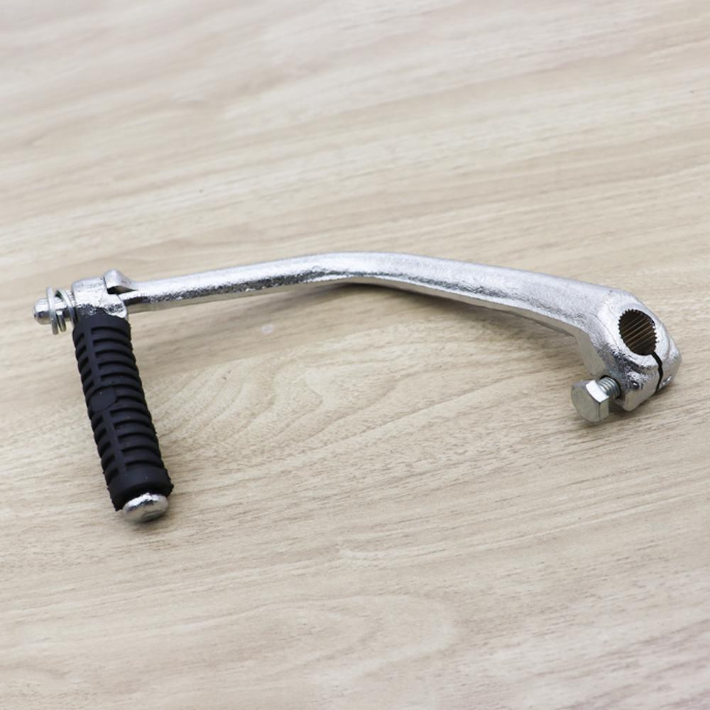 Kickstart lever + nut for Wave125i new 2012-2018, chrome plated