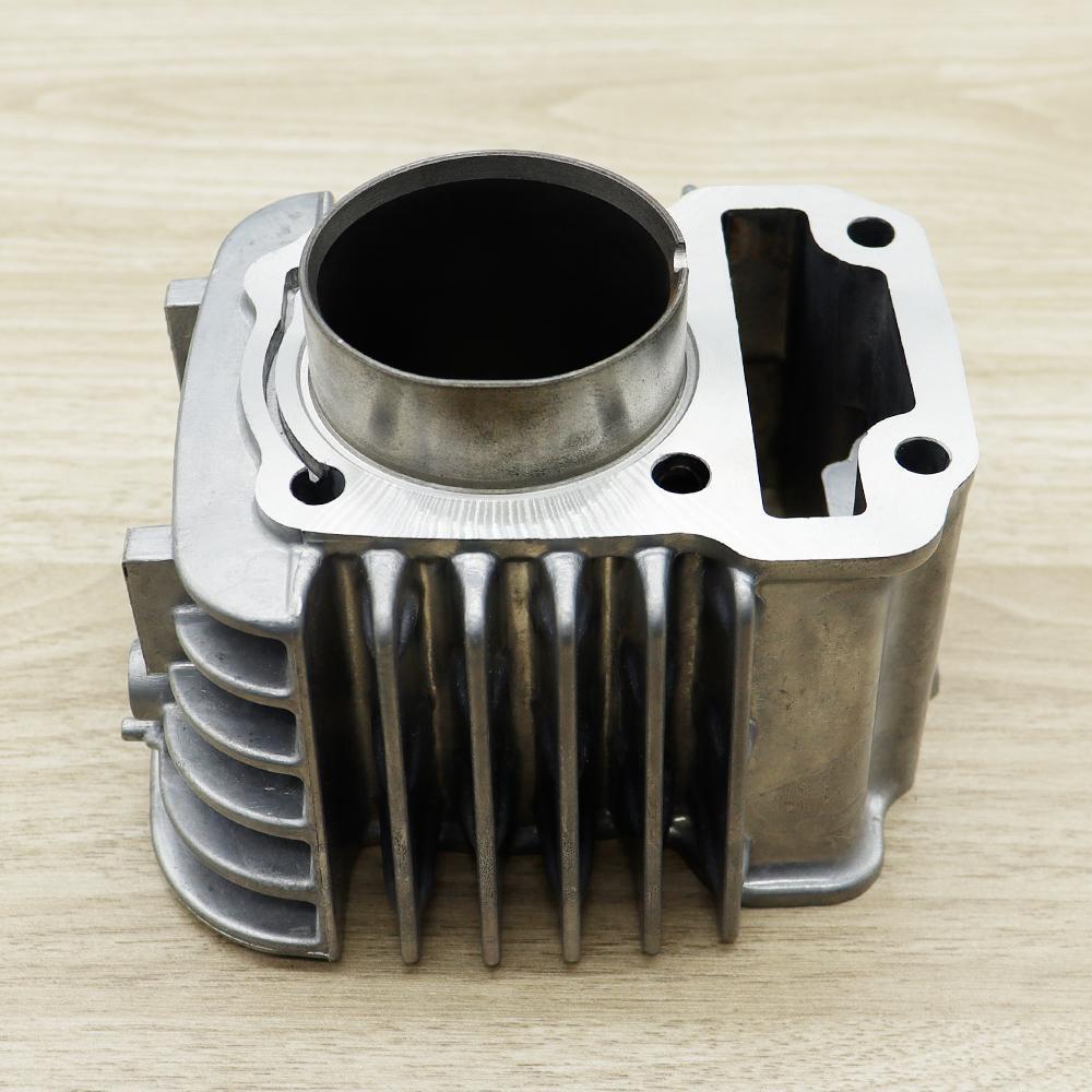 Cylinder block for Wave110i/Dream110i/Dream Supercub/Czi, with STD 50MM piston+piston rings. Wave110i cylinder block, original spare parts, with complete piston and gasket set.