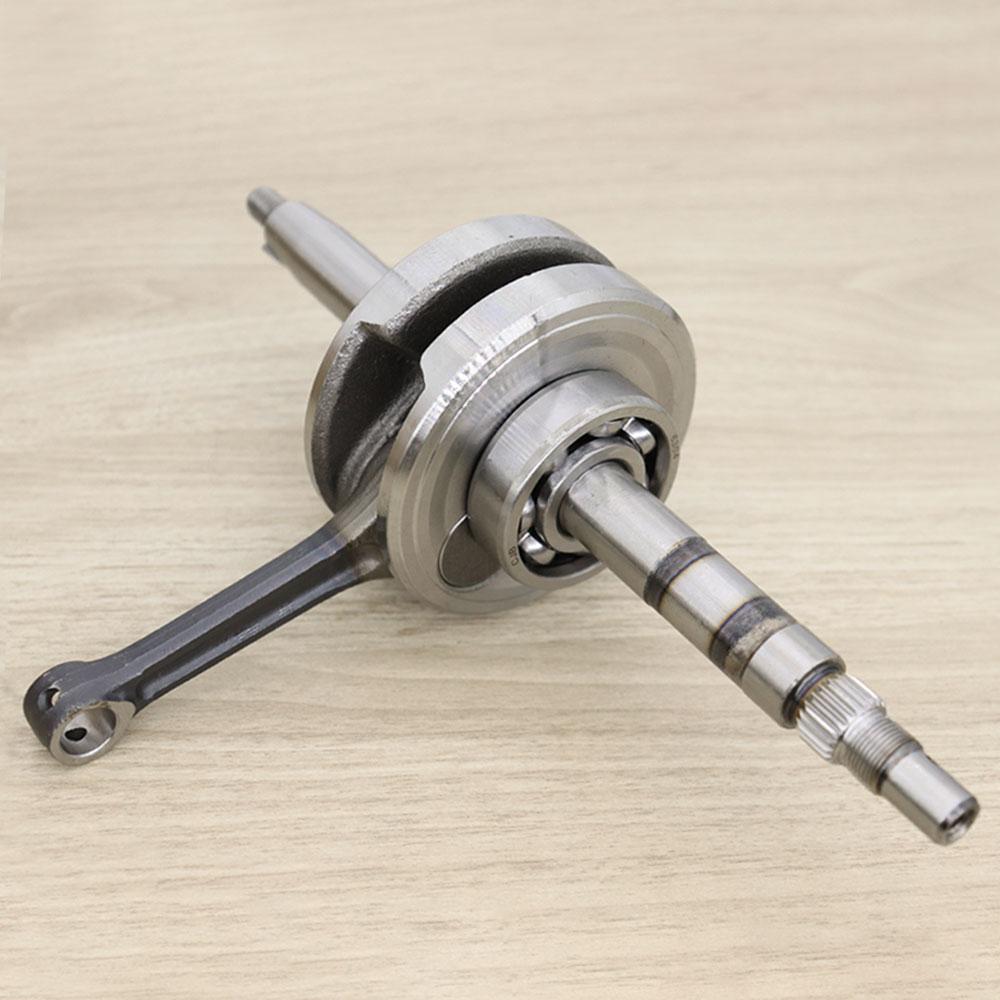 WAVE100 KFM Crankshaft with left and right bearings, original connecting rod. For Wave 100/s/s-ubox/x/z, Dream EX/99/100.