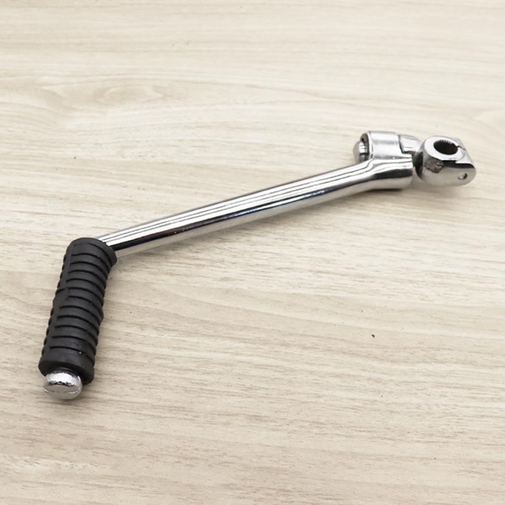 Kick starter + nut for Spark/Spark-Z; Spark kick starter; X-1/Alfa-new/Fresh kick starter; chrome-plated Spark kick starter.