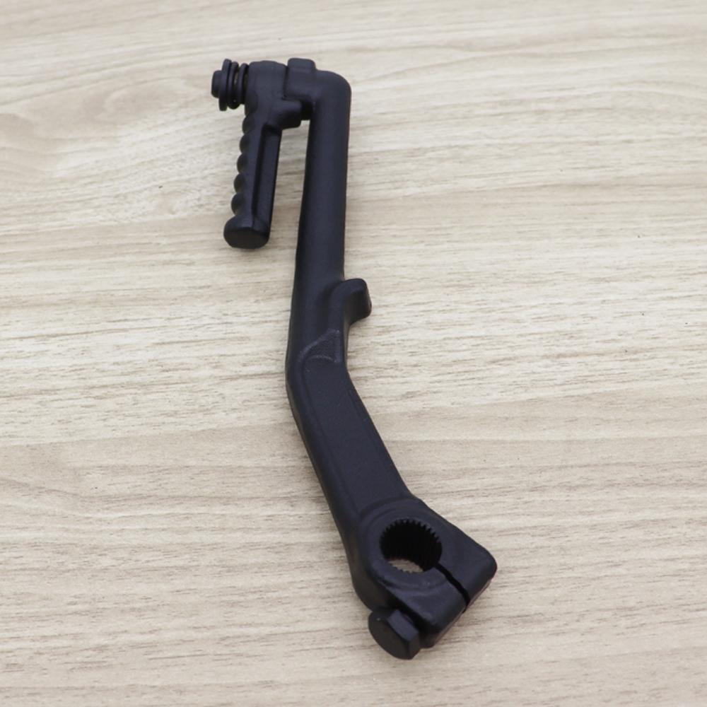 Kickstarter for Click/i/110/110i/125/125i, Scoopy-i, Spacy-i, Zoomer, Icon. Durable black kick start lever, strong and secure, well-made.