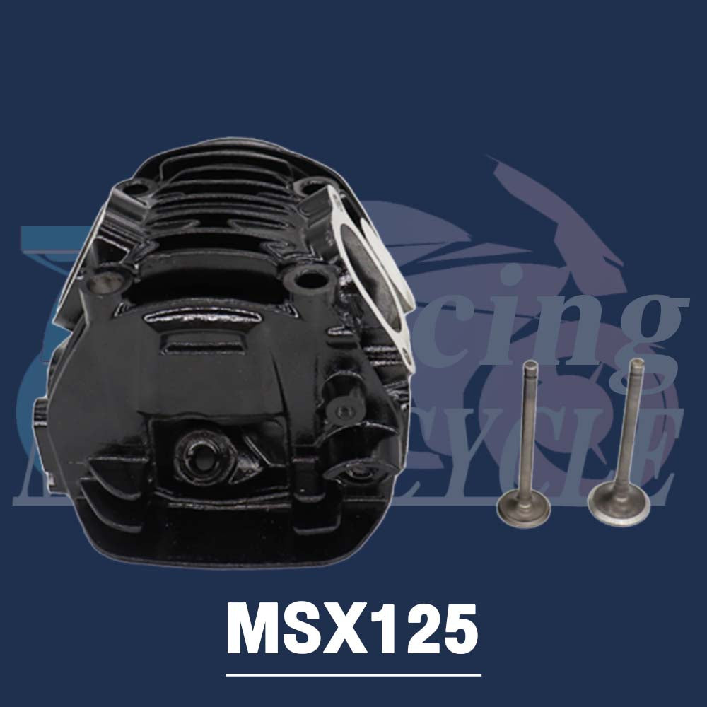 ฝาสูบMSX125 ไอเสีย มีวาล์ว 24/28 26/30 STD 3ขนาดให้เลือก สินค้ามาตรฐาน