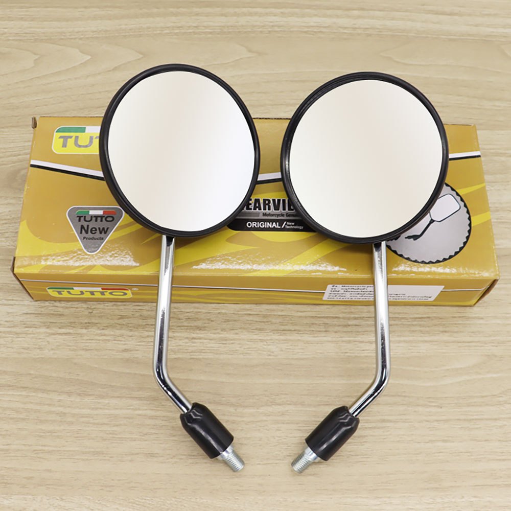 กระจก มองหลัง ราคาขายเป็นคู่ SCOOPY-I ปี2009, 2012 สีดำด้าน สกู็ปปี้ไอ มีคุณภาพกระจกมอไซค์