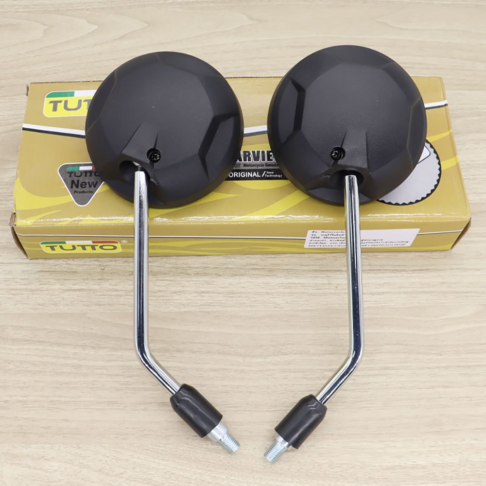 กระจก มองหลัง ZOOMER-X ปี2012-2019 MSX MSX125 ปี2013 #ขายเป็นคู่ ซูมเมอร์เอ๊กซ์ กระจกมอไซค์ สีดำ
