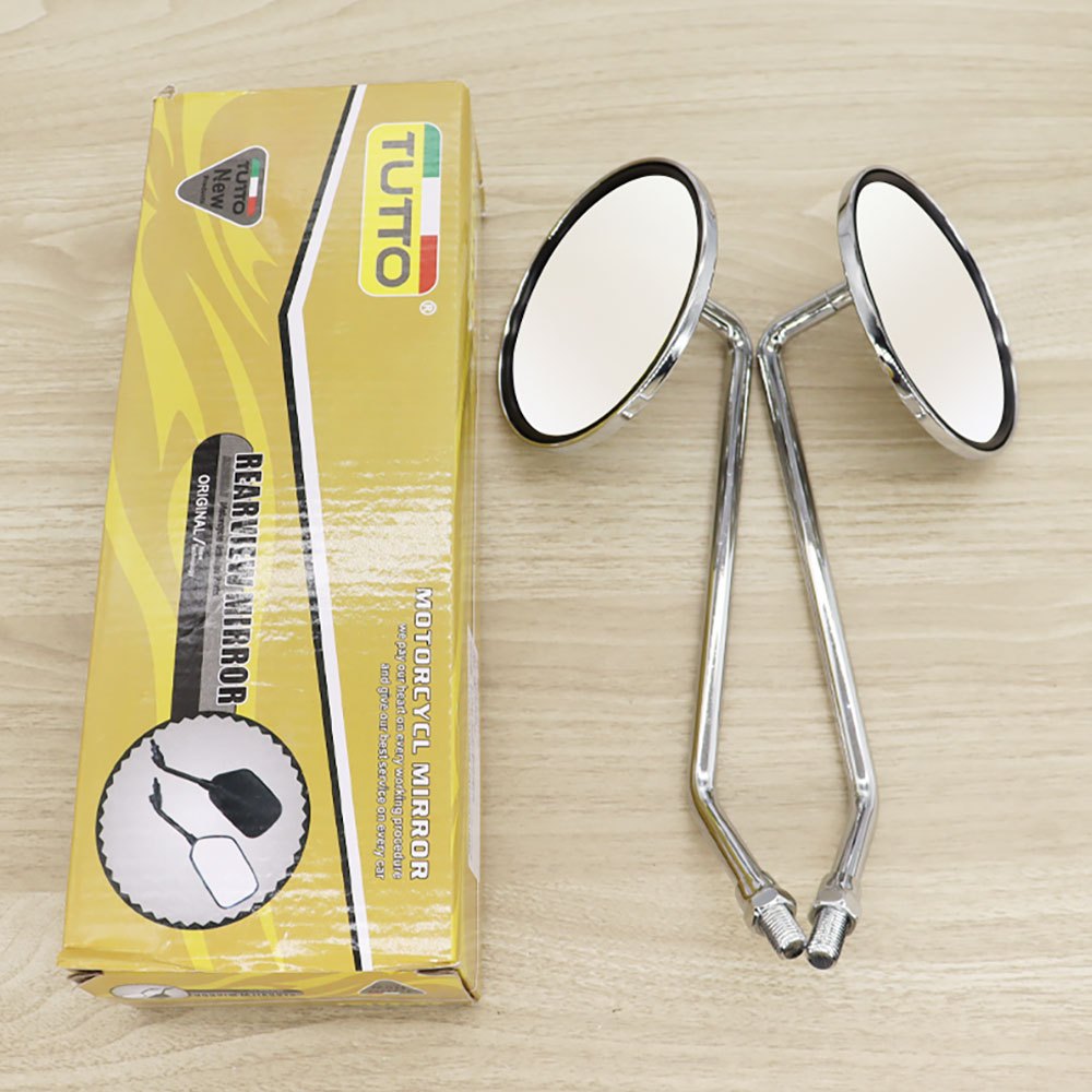 กระจก มองหลัง กระจกเดิม ใส่รถ หลายรุ่น mio fino filano grand filano หมุนได้ เลนส์ใส ราคาต่อคู่ กระจกมอไซค์