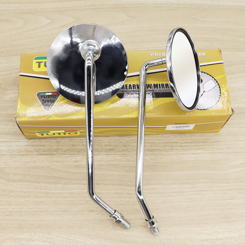 กระจก มองหลัง กระจกเดิม ใส่รถ หลายรุ่น mio fino filano grand filano หมุนได้ เลนส์ใส ราคาต่อคู่ กระจกมอไซค์
